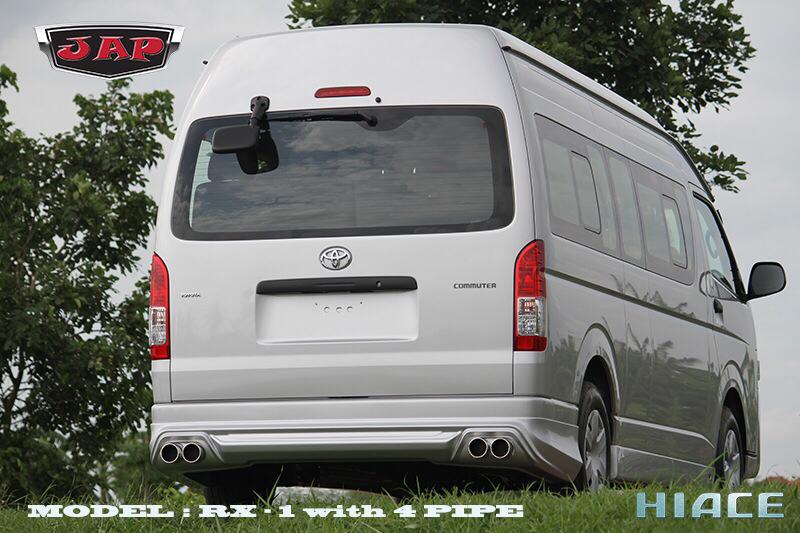 hiace09 RX-1 4Pipe