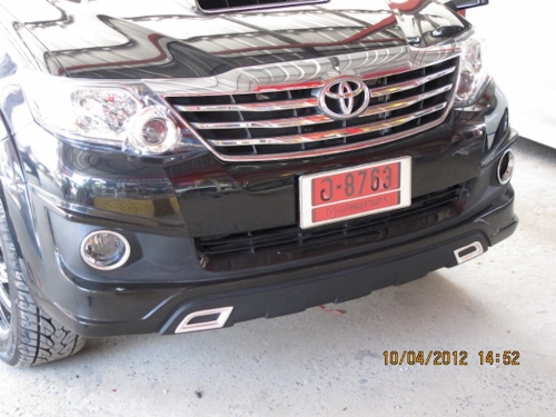 img_ชุดแต่ง Toyota Fortuner ชุดแต่งรอบคัน  โตโยต้า ฟอร์จูนเนอร์ ด้านหน้า